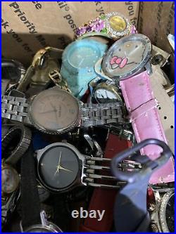 Watch Lot of 100 Watches For Parts Or Repair Some Need Batteries