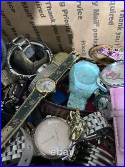 Watch Lot of 100 Watches For Parts Or Repair Some Need Batteries