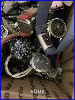 Watch Lot of 100 Watches For Parts Or Repair Some Need Batteries