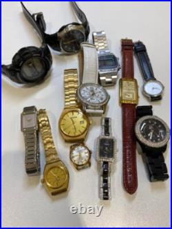 Watch Lot of 12 Pieces Mixed Brands For Parts or Repair Untested JAPAN