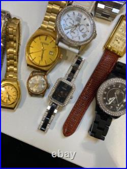 Watch Lot of 12 Pieces Mixed Brands For Parts or Repair Untested JAPAN