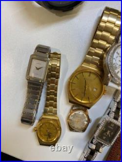 Watch Lot of 12 Pieces Mixed Brands For Parts or Repair Untested JAPAN
