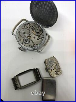Watch Parts Lot For Repair Or Parts Rolex Omega Breitling Helvetia Mulco Venus
