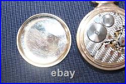 Watch Railroad Model Pocket Watch 2 1/16 Non Running As Is Parts Repair