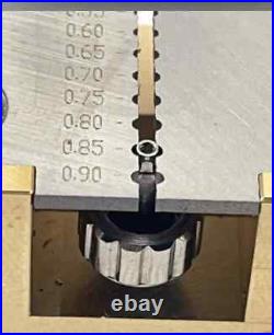 Watch Repair Tool Kit Table Vice Pointer Tube Clamp Wheel Vice Fixing Bench Part