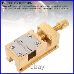 Watch Repair Vise Clamp For Wheel Pointers Tube Clamp Home Metal Holder Part Watch Repair Vise Clamp For Wheel Pointers Tube Clamp Home Metal Holder Part