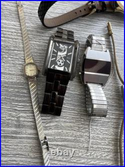 Watch lot -bulova/seiko/ movado/timex and others parts/repair