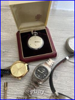 Watch lot -bulova/seiko/ movado/timex and others parts/repair