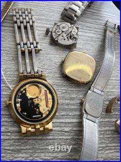 Watch lot -bulova/seiko/ movado/timex and others parts/repair