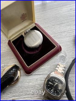 Watch lot -bulova/seiko/ movado/timex and others parts/repair