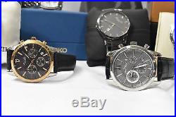 Watch lot of 11 Watches, Seiko, Kenneth Cole, Roamer AS IS for PARTS or REPAIR
