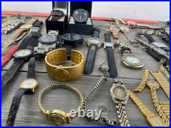 Watch lot parts repair over 50 watches
