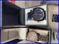 Watch lot parts repair over 50 watches
