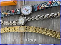 Watch lot parts repair over 50 watches