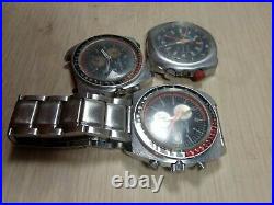 Watch parts 3 proyect sicura Chrono as is parts repair 2 Working