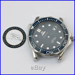 Watch repair parts seamaster style watch case kit fit eta 2824 movement 40mm
