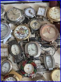 Watches Lot of 80+ Vintage/Now Fashion For Parts/Repair/Battery Non-Working