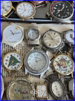 Watches Lot of 80+ Vintage/Now Fashion For Parts/Repair/Battery Non-Working
