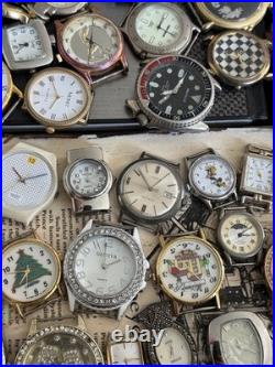 Watches Lot of 80+ Vintage/Now Fashion For Parts/Repair/Battery Non-Working