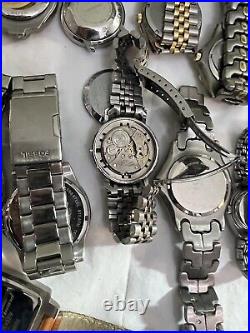 Watches for parts and repair only, 14 pieces different made, sold as is