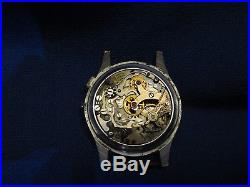 Watchmaker Estate 2 Register Chronograph with Breitling Dial 4 Parts or Repair