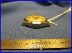 Watchmaker Estate Vintage Bovet Chronograph Valjoux 77 Running 4 Parts or Repair