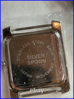 Watchmaker Lot 85 Watch Heads Cases Quartz Parts Repair Silver Spoon Geneva
