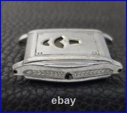Watchmaker's Estate Vintage Deco Men's Jump Hour Wristwatch for parts or repair Watchmaker's Estate Vintage Deco Men's Jump Hour Wristwatch for parts or repair