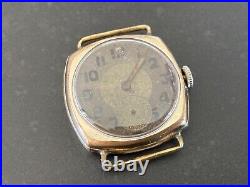 Wintex RWC (Rolex) Gents Gold Filled Trench Watch 1910s/20s Parts/Repair