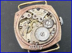 Wintex RWC (Rolex) Gents Gold Filled Trench Watch 1910s/20s Parts/Repair