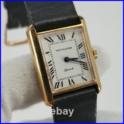 Wittnauer Geneve Tank Style Ladies Mechanical Watch FOR PARTS / REPAIR Wittnauer Geneve Tank Style Ladies Mechanical Watch FOR PARTS / REPAIR