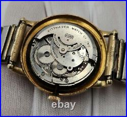 Wittnauer Men's 14k Solid Gold Case Automatic Watch FOR PARTS / REPAIR