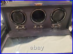 Wolf Designs Triple Watch Winder (3) Three Watch Parts/Repair Read Description