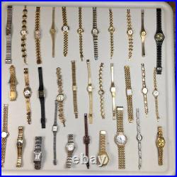 Women Parts & Repair Only Watch Lot Gold Tone Dainty Vintage NOT WORKING