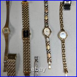 Women Parts & Repair Only Watch Lot Gold Tone Dainty Vintage NOT WORKING