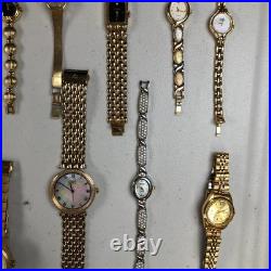 Women Parts & Repair Only Watch Lot Gold Tone Dainty Vintage NOT WORKING
