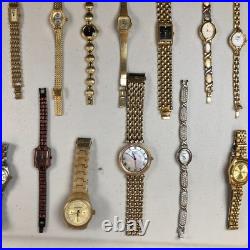 Women Parts & Repair Only Watch Lot Gold Tone Dainty Vintage NOT WORKING