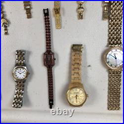 Women Parts & Repair Only Watch Lot Gold Tone Dainty Vintage NOT WORKING