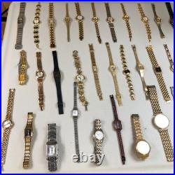 Women Parts & Repair Only Watch Lot Gold Tone Dainty Vintage NOT WORKING