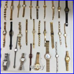 Women Parts & Repair Only Watch Lot Gold Tone Dainty Vintage NOT WORKING