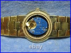 Women's GUCCI 3300L Swiss Gold Watch for Parts or Repair