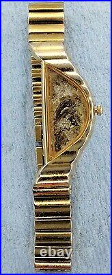 Womens Vintage Seiko Half Moon Asymmetrical 1F20-5D59 Watch Parts Repair lot