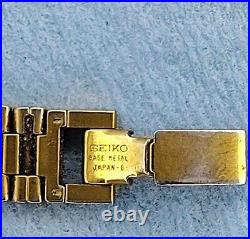 Womens Vintage Seiko Half Moon Asymmetrical 1F20-5D59 Watch Parts Repair lot