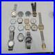 Wrist Watch Lot for Parts Repair Battery/Mechanical Mens Timex 16 Piece