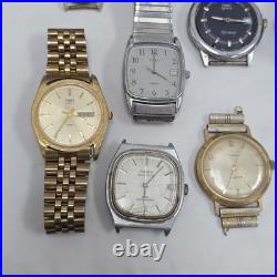Wrist Watch Lot for Parts Repair Battery/Mechanical Mens Timex 18 Piece