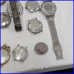 Wrist Watch Lot for Parts Repair Battery/Mechanical Mens Timex 18 Piece