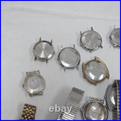 Wrist Watch Lot for Parts Repair Battery/Mechanical Mens Timex 18 Piece