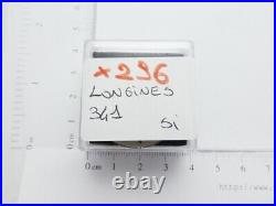 X296 Movimento Longines flagship 341 Running Working sold for parts or repair