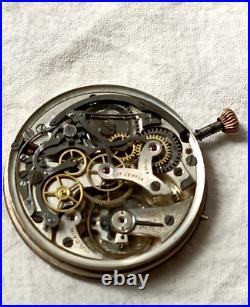 Xfine Vulcain Pocket Watch Chronograph Movement X Repair/parts Free Shipping! ¡¡