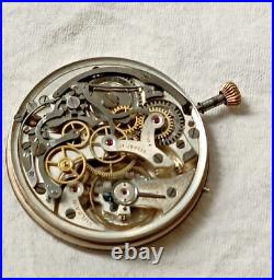 Xfine Vulcain Pocket Watch Chronograph Movement X Repair/parts Free Shipping! ¡¡